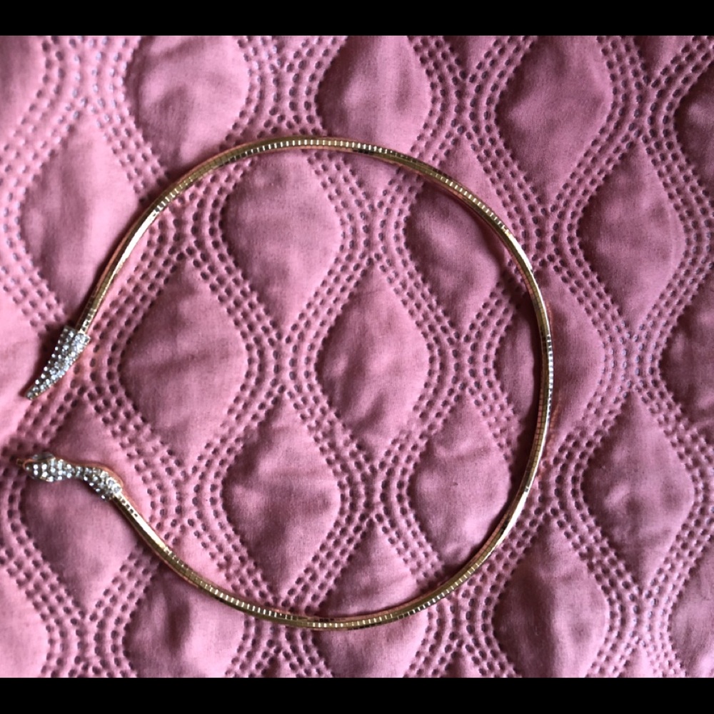 Snake collar necklace